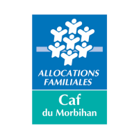 Logo de CAF du Morbihan.